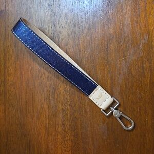NEW CONSUELA Wristlet Strap Blue Glitter